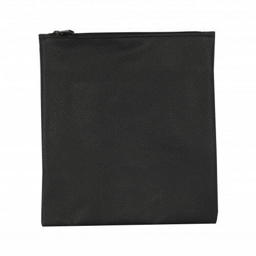 Plastic Protector Black Leather Look Back for Talis and Tefilin Bags + Handle - Image 2