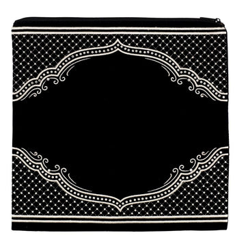 All over quilted velvet tallis and tefillin bag #448