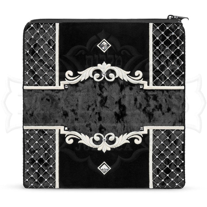 Four corner quilted velvet tallis and tefillin bag #480 | Judaica Square Lakewood