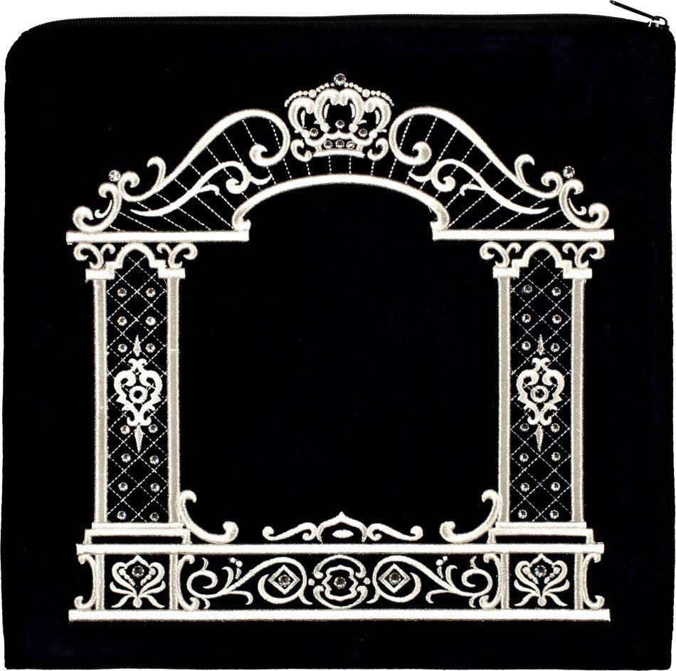 Canopy Arch Design Velvet Bag #165 - Judaica Accessories