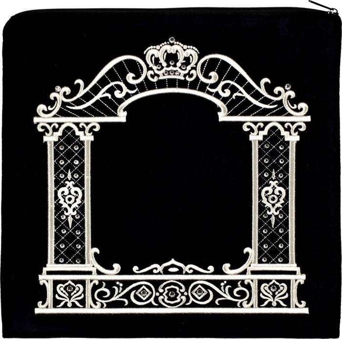 Canopy Arch Design Velvet Bag #165 - Judaica Accessories