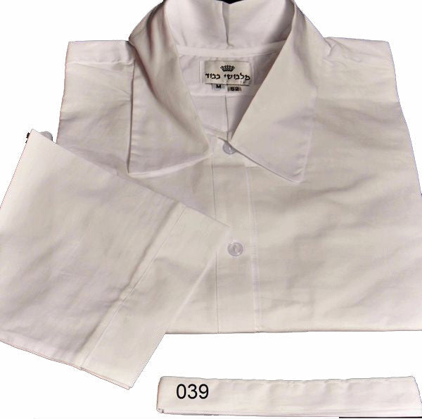 Plain kittel without pleats or lace | Judaica Square Lakewood
