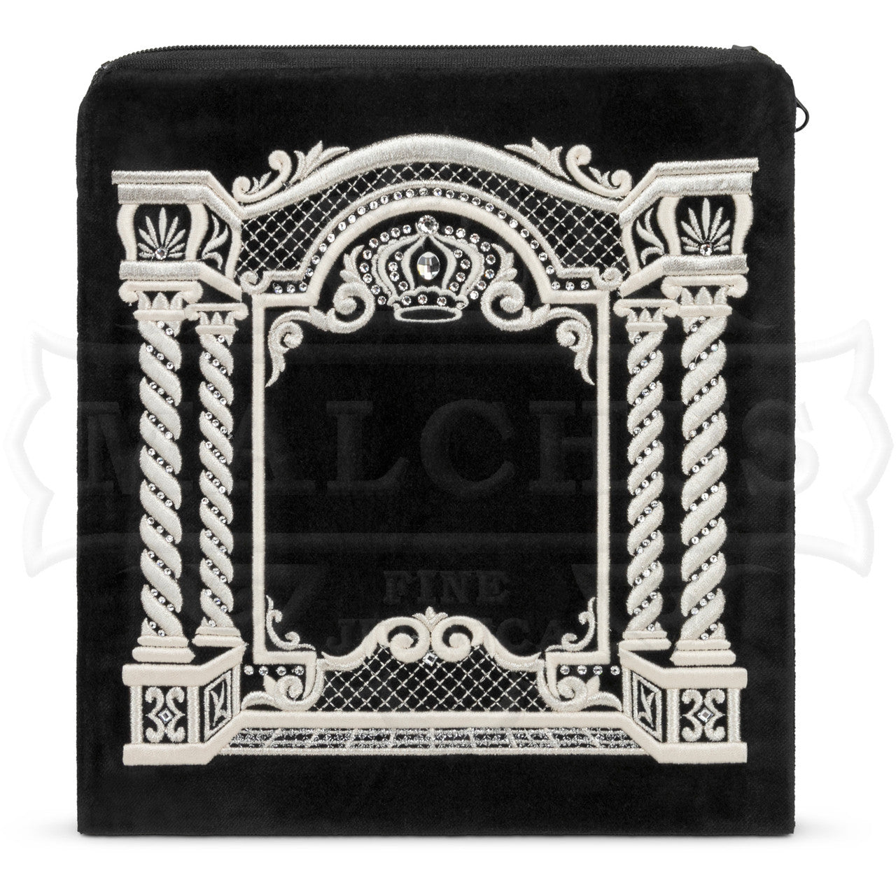 3D Column Canopy Design Velvet  Bag #410 - Judaica Accessories