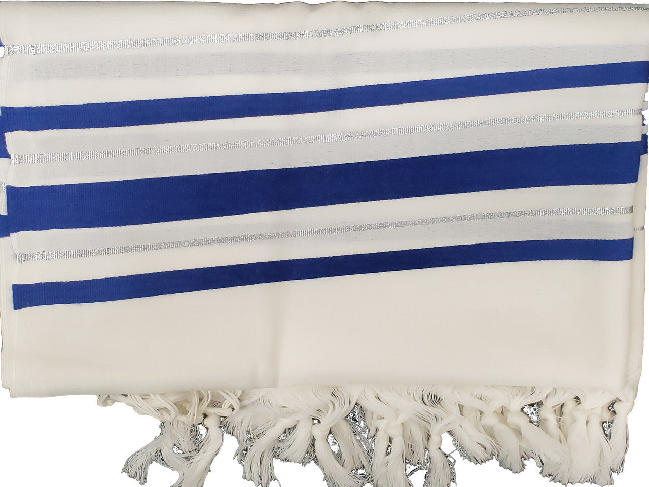 Traditional Wool Talis Blue and Silver - Image 2