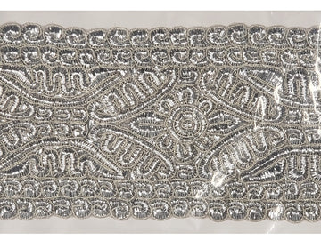 Gefluchten atarah style #101-6 wide tallis band | Judaica Square Lakewood