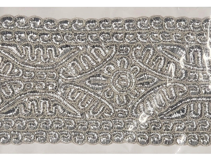 Gefluchten atarah style #101-6 wide tallis band | Judaica Square Lakewood