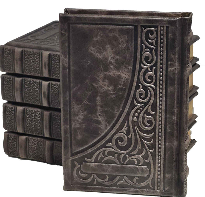 Antique grey Kaftor kallah machzor set 1547 | Judaica Square Lakewood