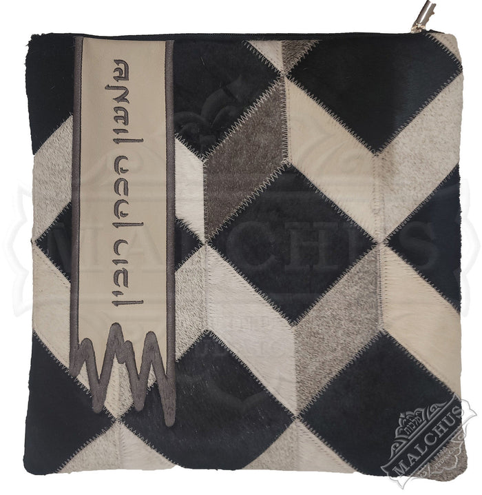 Textured panel tallis and tefillin bag, design #7030 | Judaica Square Lakewood