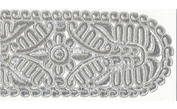 Gefluchten atarah style #101 tallis neckband | Judaica Square Lakewood