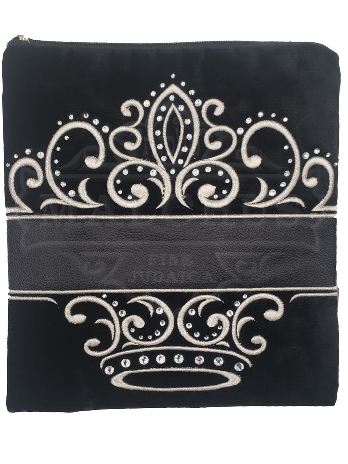 Cleanly embroidered tallis and tefillin bag, design #4035 | Judaica Square Lakewood