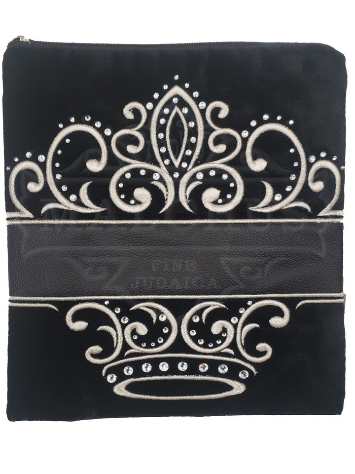 Cleanly embroidered tallis and tefillin bag, design #4035 | Judaica Square Lakewood