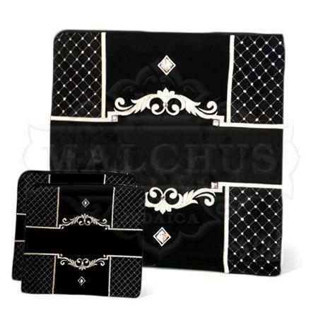 Four Corner Quilted Velvet  Bag #480 - Image 2