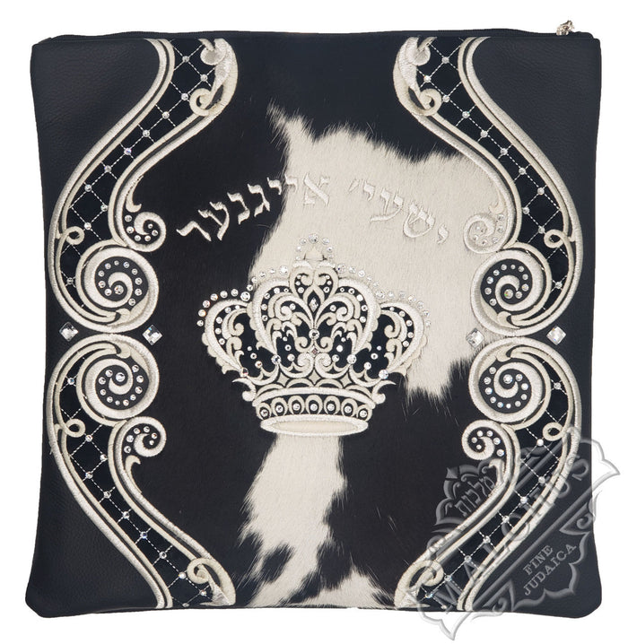 Classic embroidered tallis and tefillin bag, design #2051 | Judaica Square Lakewood