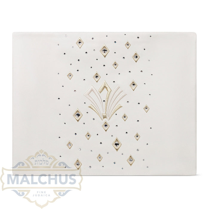 Solitaire Collection Challah Cover Leather #680 - Challah Covers