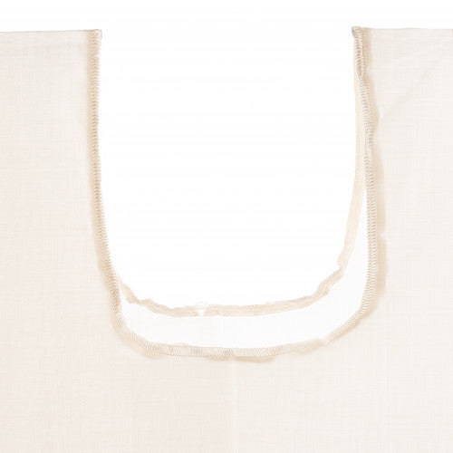 Wool Kids 2 hole-Slanted, Round Neck Keshiras Chabad Tzitzis - Image 3