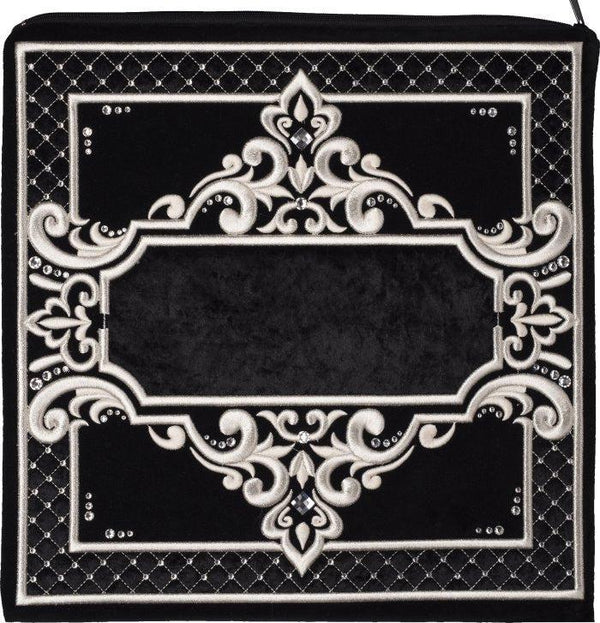 Name Plate Design with Black Velvet Bag #460 - Judaica Accessories