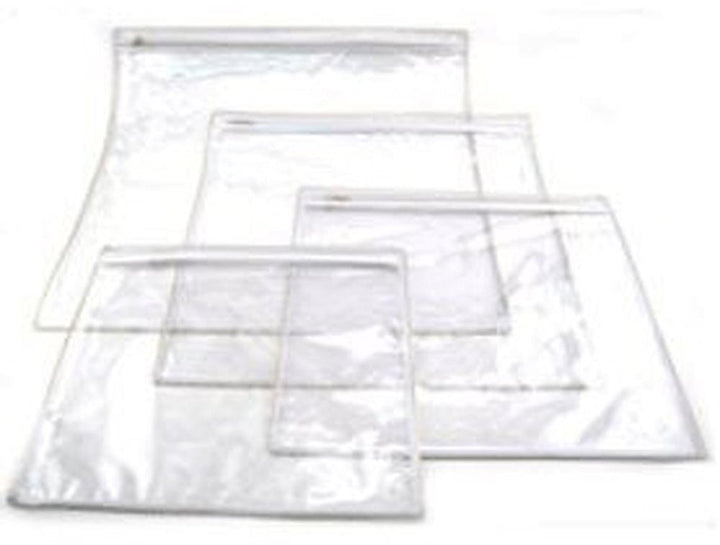 Clear Plastic Protector for Tallis & Tefillin Bags — Five Bag Sizes