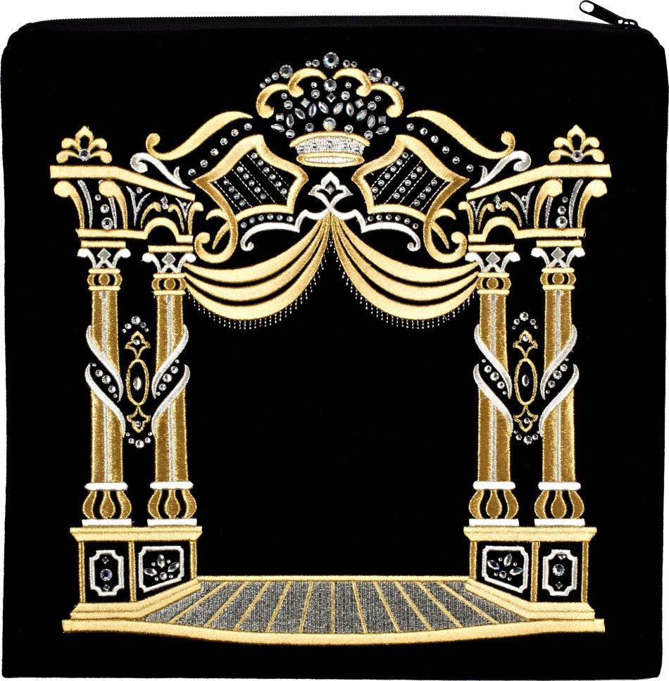 3D Crystal Crown Canopy Velvet  Bag #180 - Image 2