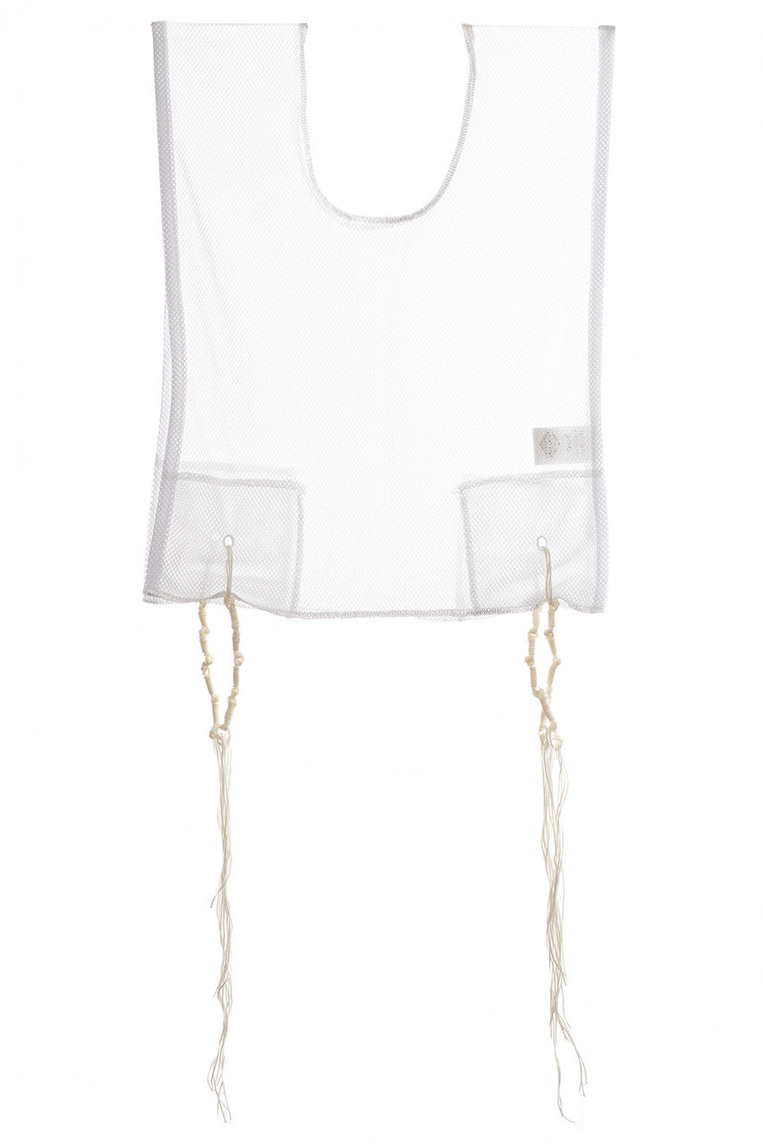 Mesh Adult Meyuchad Strings Keshiras Sefardi Tzitzis - Image 3
