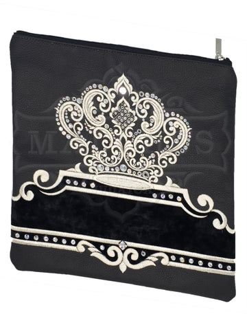 Embroidered bar mitzvah tallis and tefillin bag, design #4016 | Judaica Square Lakewood