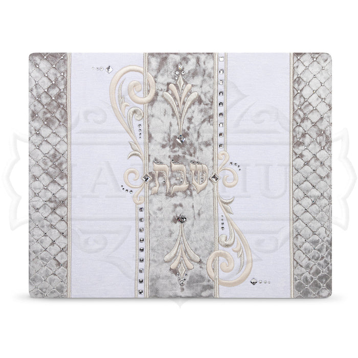 La Royale 631 embroidered challah cover | Judaica Square Lakewood
