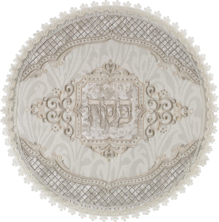 Distinctive Collection brocade and velvet matzah cover #577