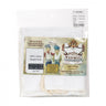 Boys cotton Chabad slanted round neck tzitzis | Judaica Square Lakewood