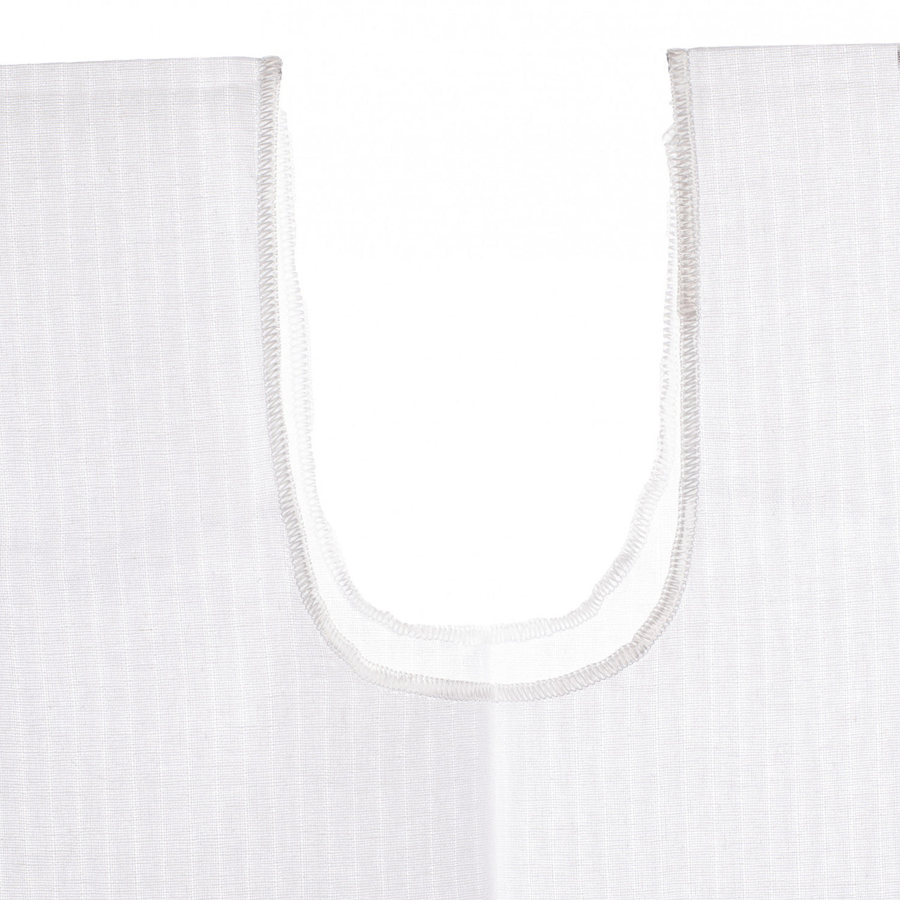 Cotton Kids Round Neck, 2 Hole- Slanted Keshiras Chabad Tzitzis - Image 3