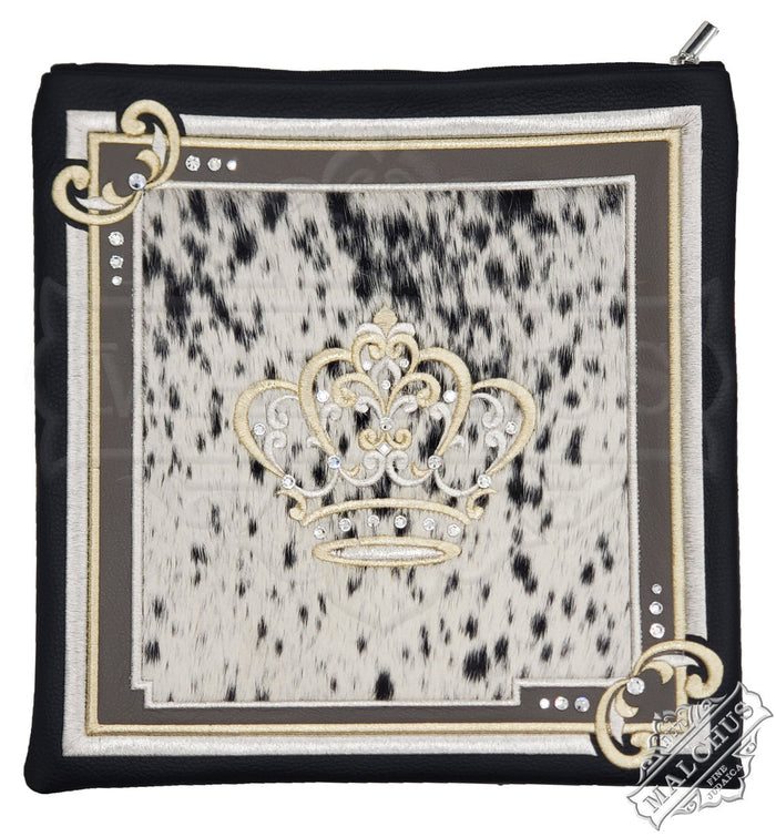 Finely stitched tallis and tefillin bag, Malchut design #2060 | Judaica Square Lakewood