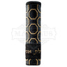 Honeycomb black leather megillah scroll case #1285 | Judaica Square Lakewood