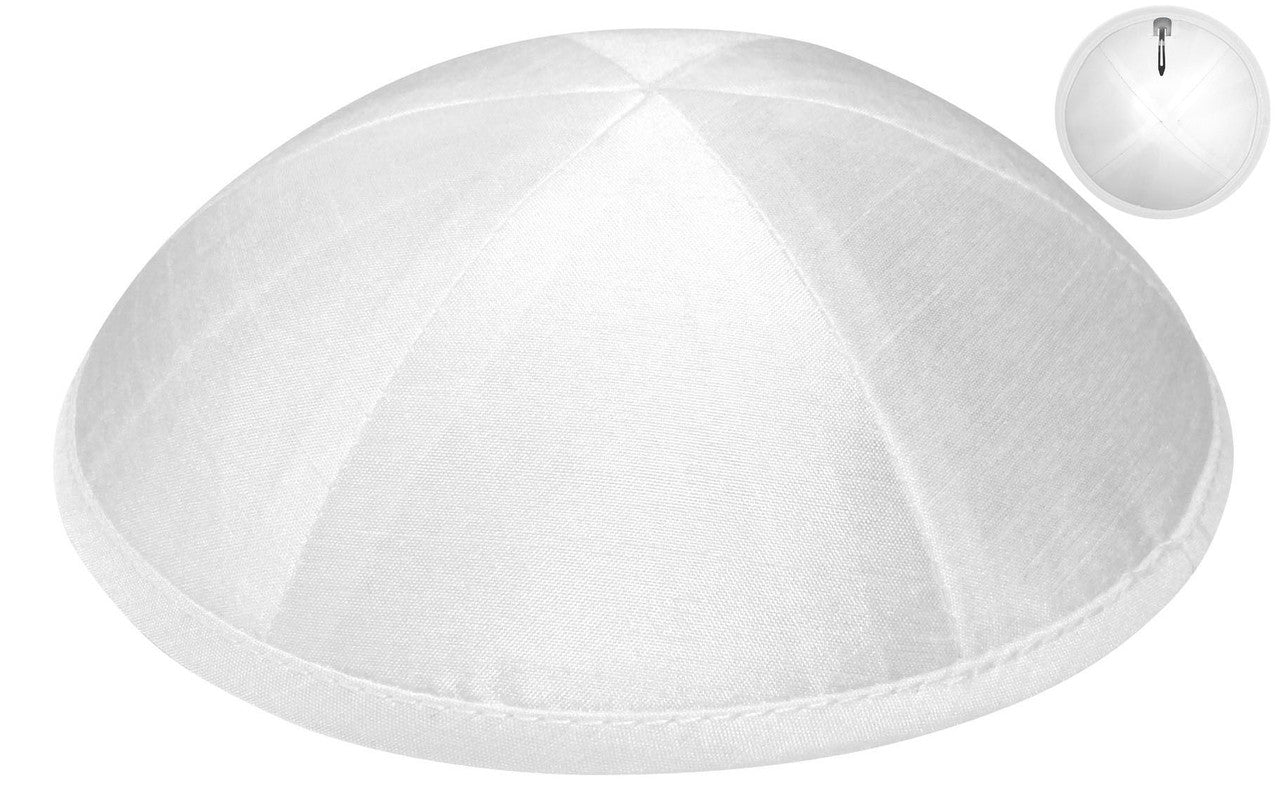 Raw Silk Kippot - Image 3