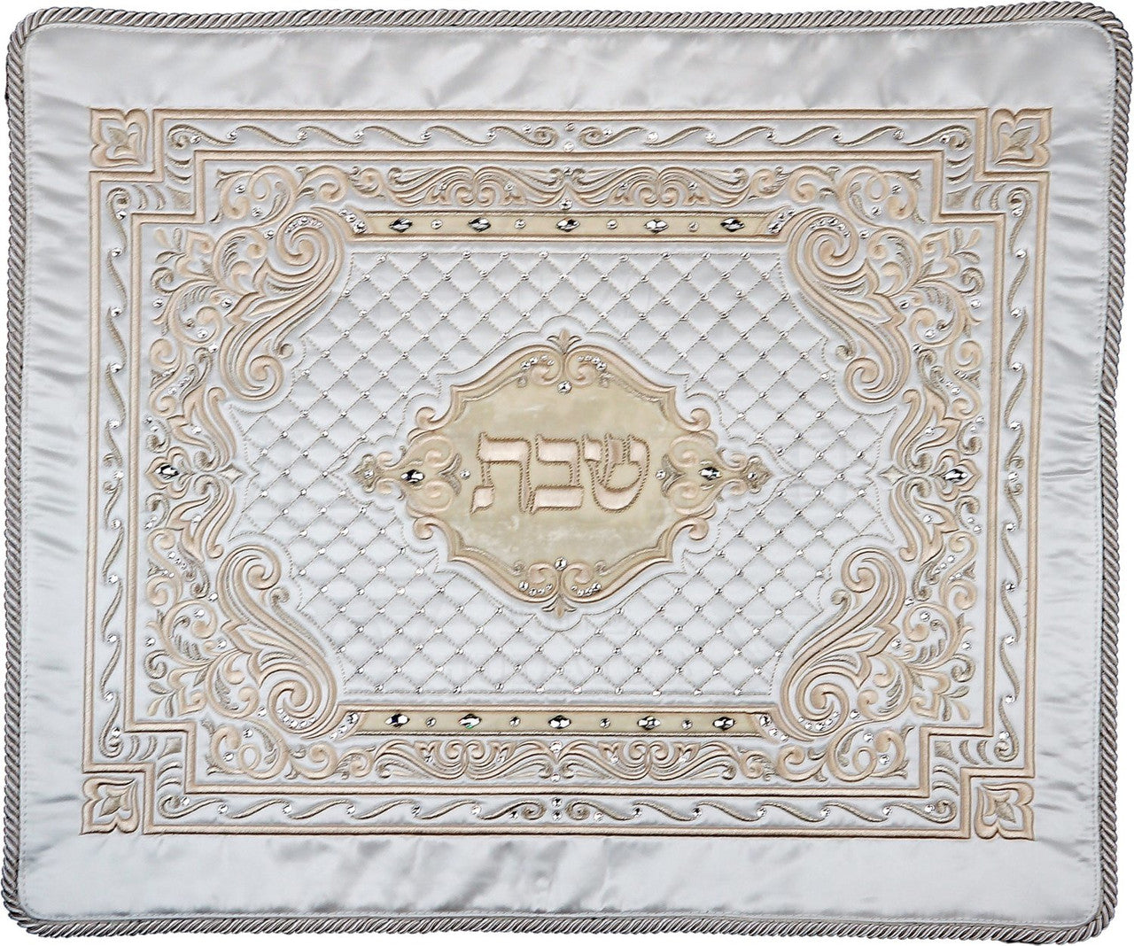 Majestic Style Swarovski Challah Cover #560 - Challah Covers