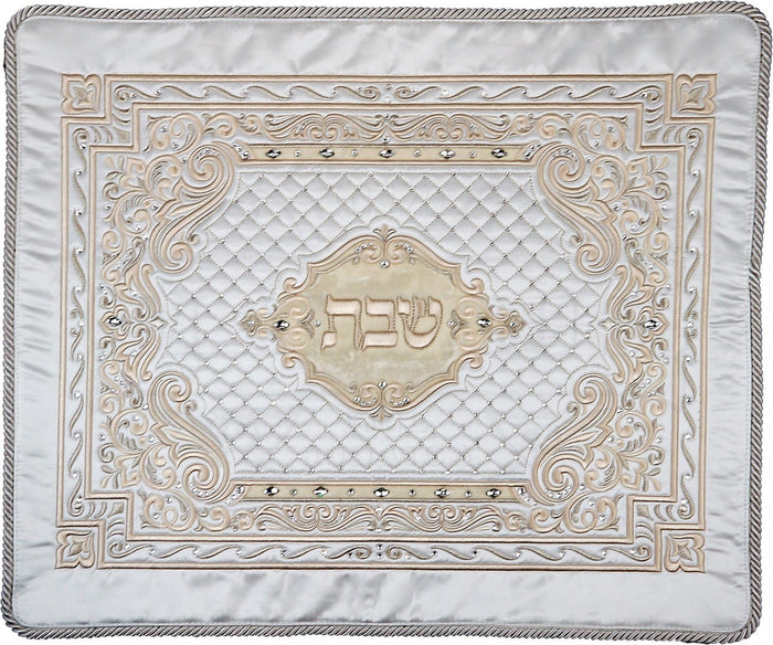 Majestic style Swarovski crystal challah cover | Judaica Square Lakewood
