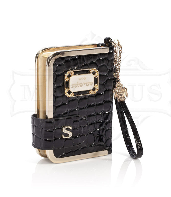 Magnetic Crocodile Black Siddur #51 - Benchers & Zemiros