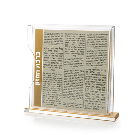 Lucite Bencher Set of 8, Double-Sided Side Opening #211
