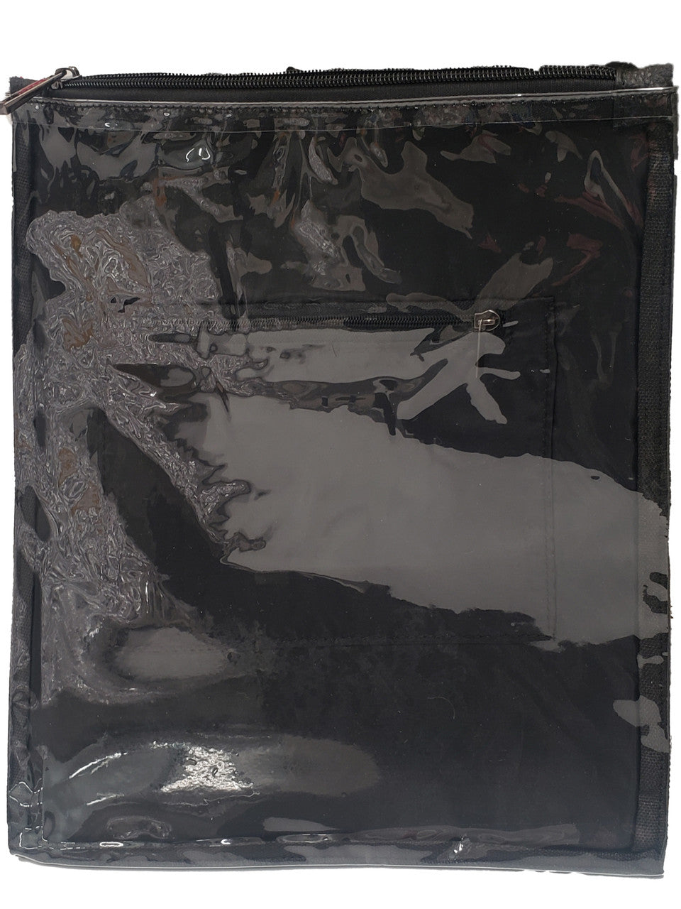 Plastic Protector Black Leather Look Back for Talis and Tefilin Bags - Judaica Accessories