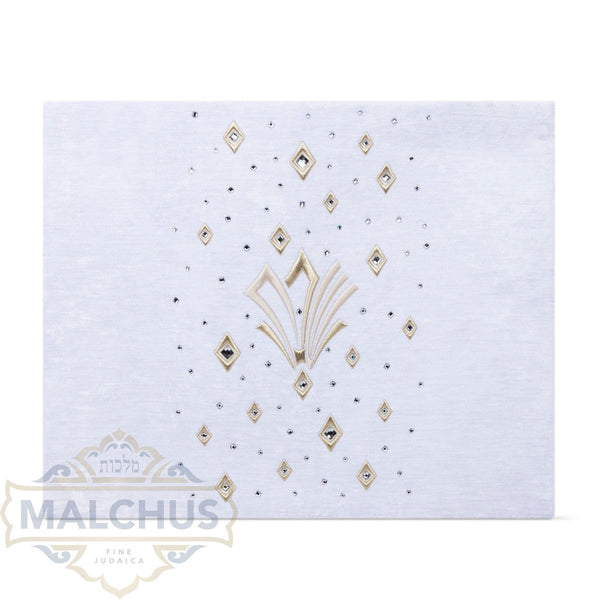 Solitaire Collection Challah Cover Antique Velvet #685 - Challah Covers