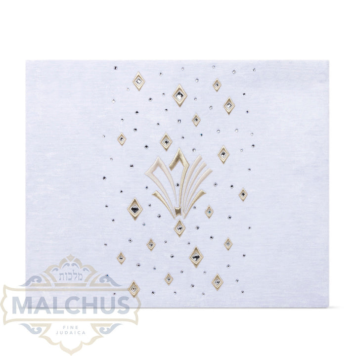 Solitaire Collection Antique Velvet Challah Cover with Matching Board #685