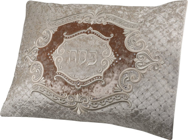 Pesach Seder Set - Marquise Collection Beige Velvet #615 - Pesach & Seder