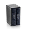 Navy Schottenstein Interlinear Machzor 2-volume set, Ashkenaz