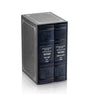 Navy Schottenstein Interlinear Machzor 2-volume set, Sefard