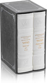 White Schottenstein Interlinear Machzor 2-volume set, Sefard