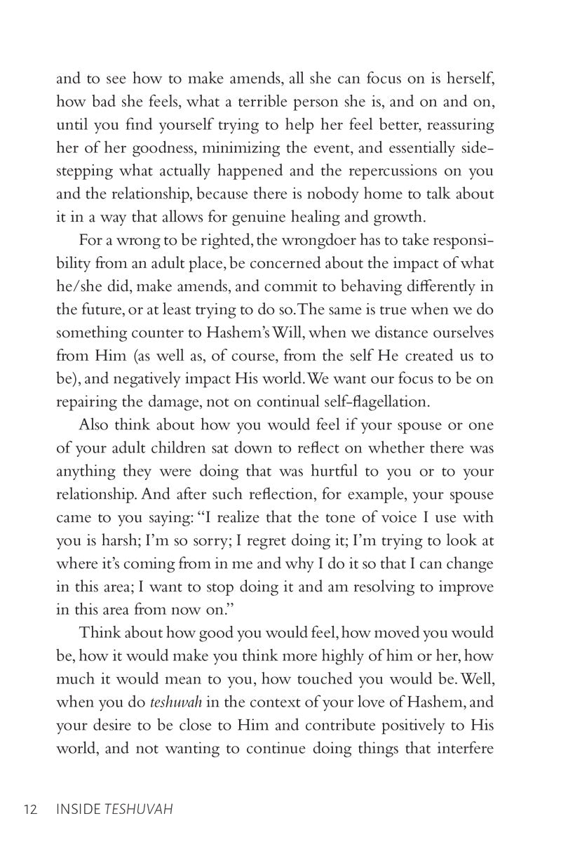 Inside Teshuvah