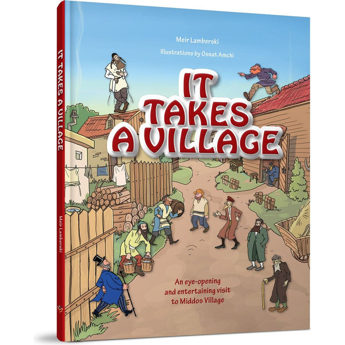It Takes a Village — Meir Lamberski hardcover | Judaica Square Lakewood