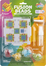Izzy 'n' Dizzy Fusion Beads 3D dreidel kit with pegboard, beads and spray bottle