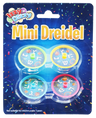 Izzy n Dizzy Mini Dreidel card with small round plastic spinners