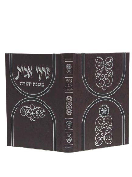 Another angle of the Pirkei Avos medium hardcover