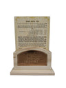 The natural wood magnetic bencher holder