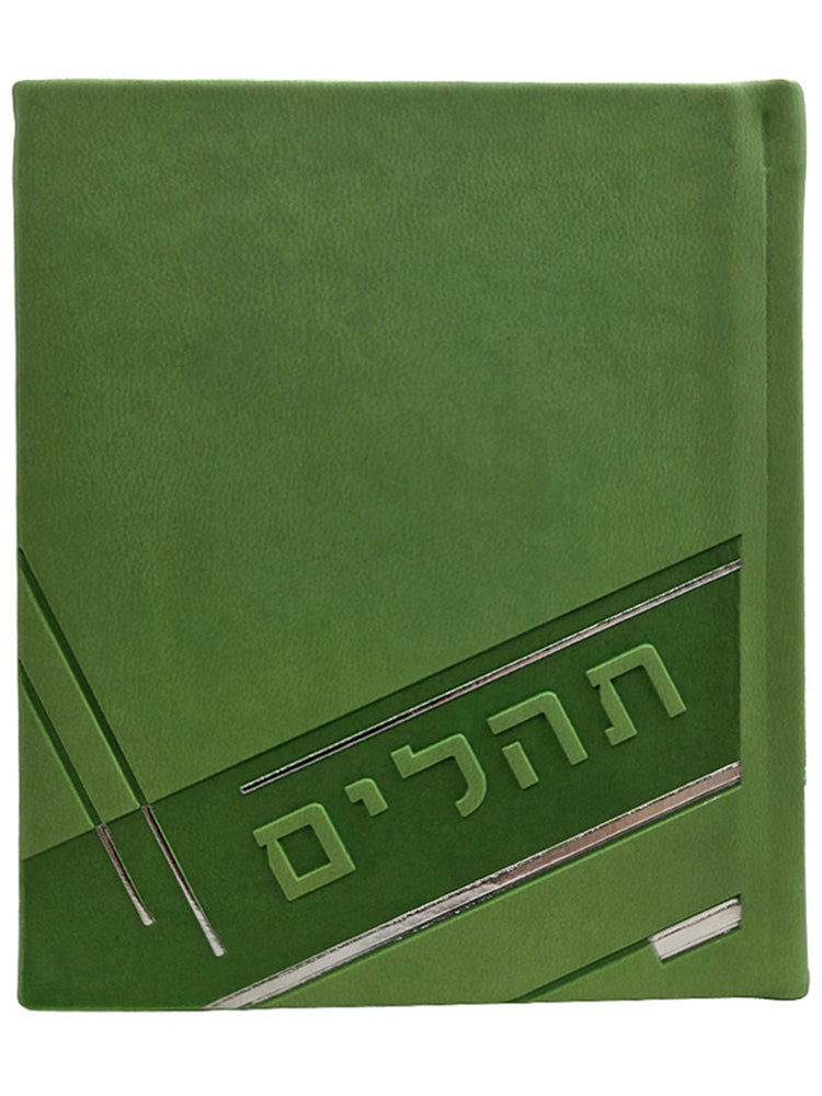 Front cover of the large album Tehillim in Album PU Green