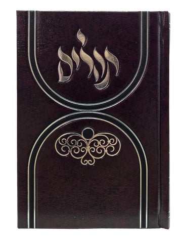 Front cover of the medium hardcover Tehillim, 5 x 7 in Hard Cover